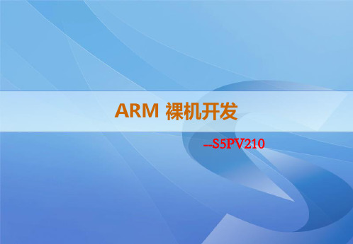 ARM 裸机开发