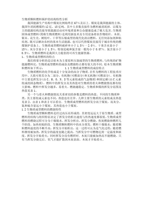 生物质锅炉设计