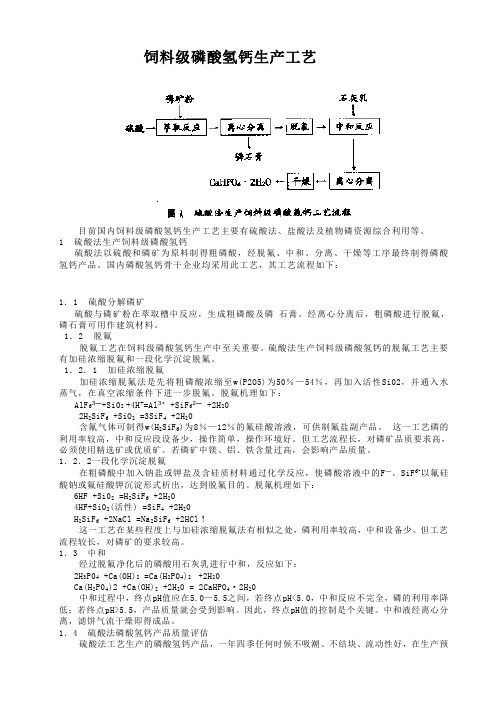 磷酸氢钙加工工艺-全科-专业