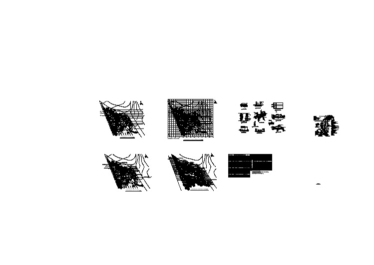 【CAD图纸】园林花卉博览园景点施工图平立面、大样图(精美图例)