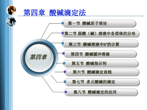 第四章 酸碱滴定