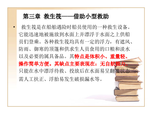 救生艇筏和救助艇操作及管理课件——第三章 救生筏——借助小型救助