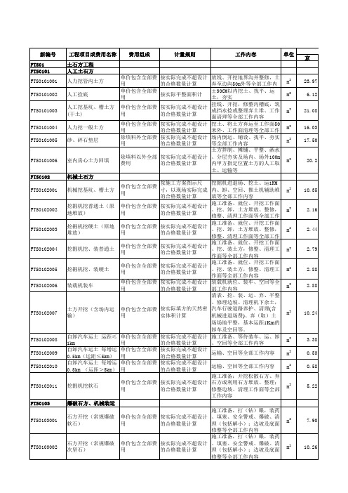 房建工程劳务分包指导价