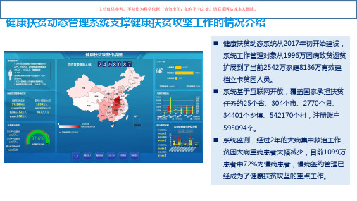 全国健康扶贫动态管理使用课件