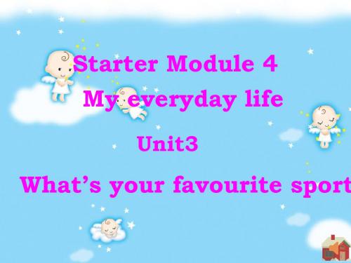 外研英语七年级上册 Starter Module4 Unit3 (共26张PPT)