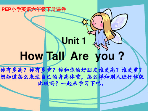 小学PEP人教版六年级英语册下Unit1 A let's learn课件PPT