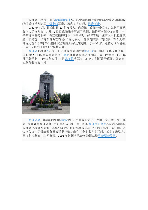 张自忠