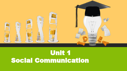 中职英语拓展模块Unit 1 Social Communication