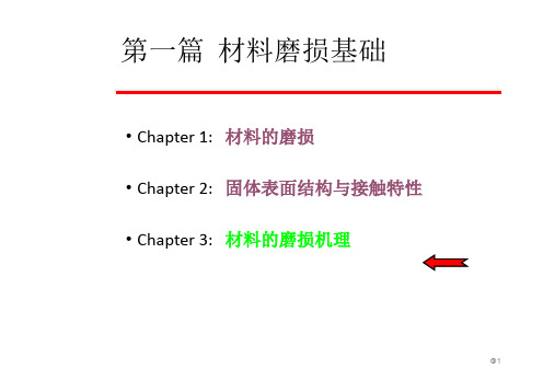 7-材料磨损与耐磨材料(第3章粘着磨损)4详解