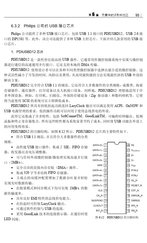 6.3.2 Philips公司的USB接口芯片_USB应用开发宝典_[共2页]