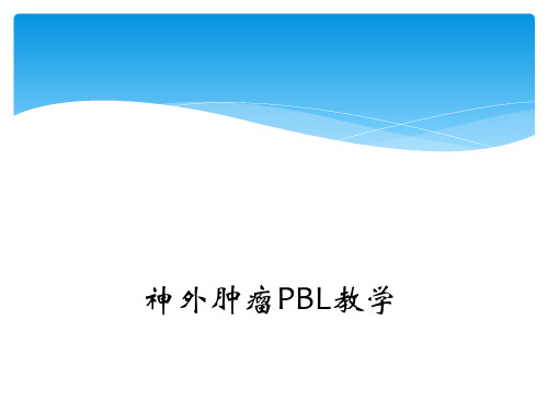 颅内畸胎瘤 PBL