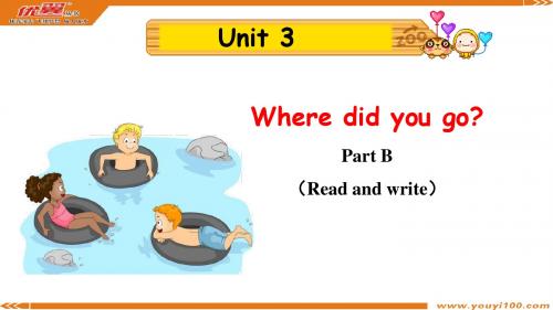 【人教版六年级英语下册课件】Unit 3 Part B Read and write