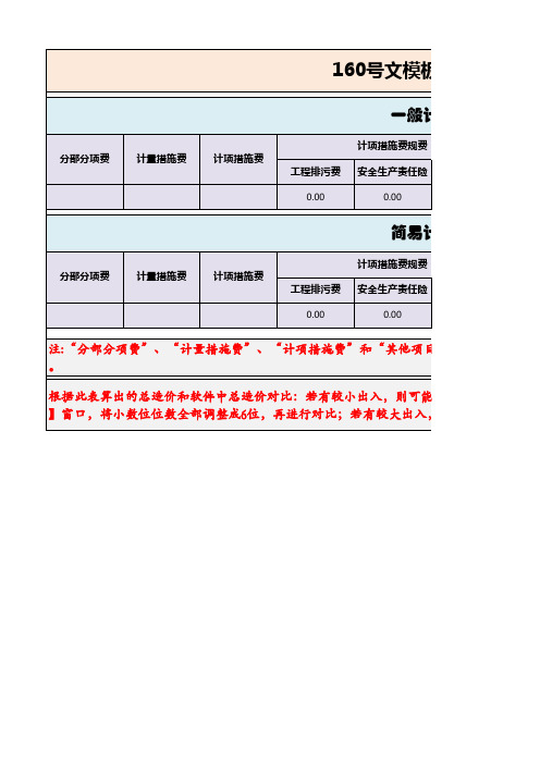 营改增[2016]160号文件计算公式