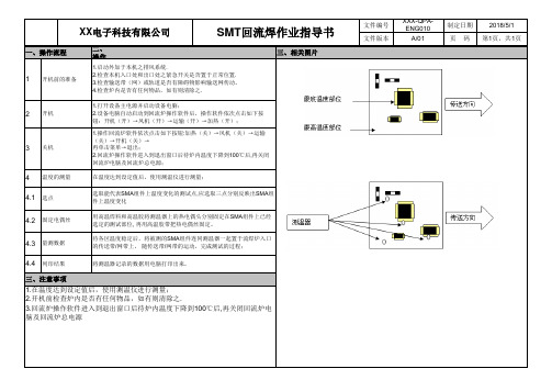 SMT回流焊作业指导书