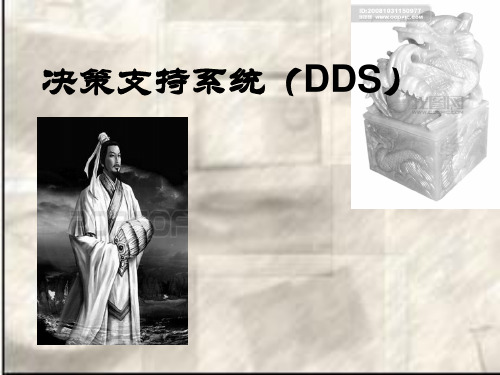 决策支持系统(DDS)