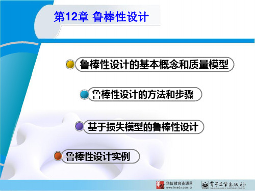 鲁棒性的设计教学PPT