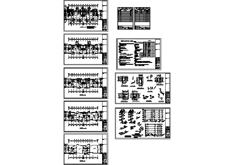某小区高层住宅给排水设计施工CAD图