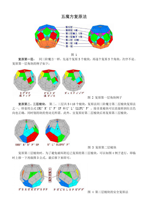 五魔方复原法