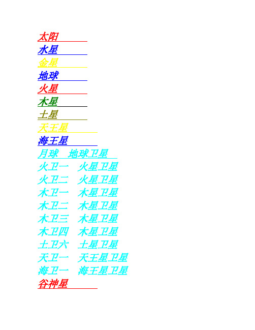 太阳系