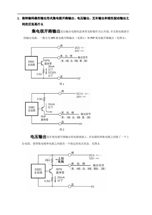 编码器三种输出形式