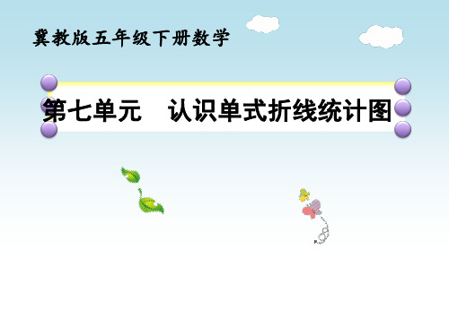 新人教版小学数学《统计图》PPT课件完美1