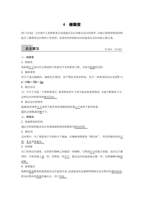 重核的裂变(导)学案 (1)