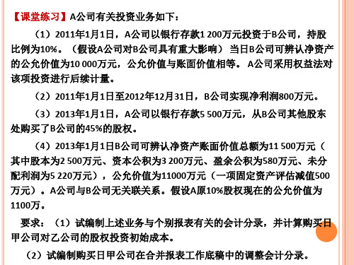 第二章  合并财务报表(2)