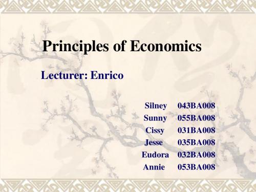 Principles of Economics