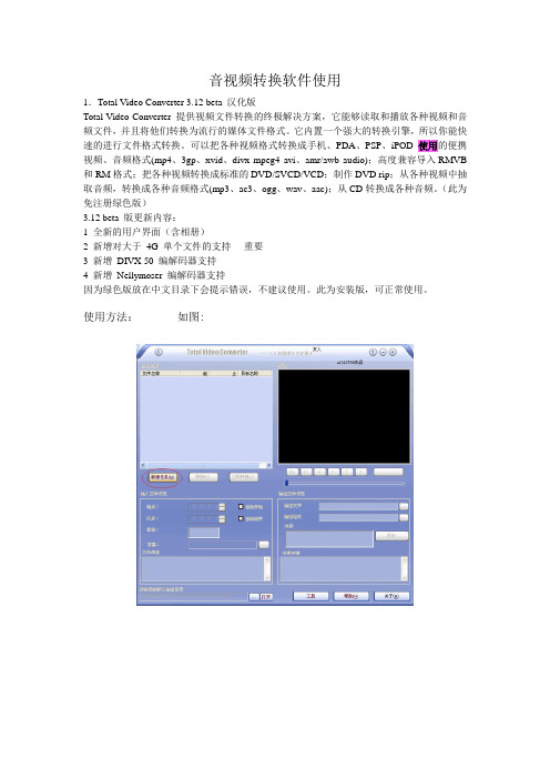 万能视频转换软件totalvideoconverter