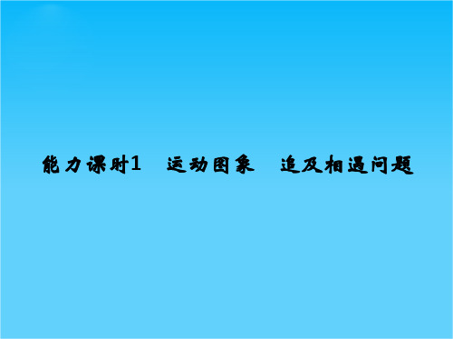 【创新设计】2017年高考物理(人教版、全国II)一轮复习课件第1章 能力课时1运动图象 追及相遇问题