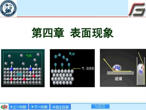 应用物理化学 表面现象