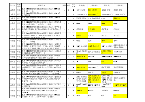 SDH本地网光缆传输工程设计规范试题