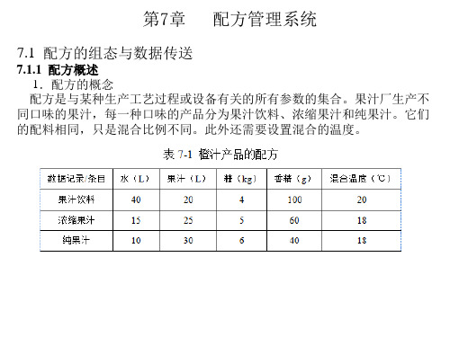 西门子人机界面触摸屏组态与应用技术课件第7章