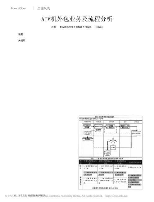 ATM机外包业务及流程分析_刘熙