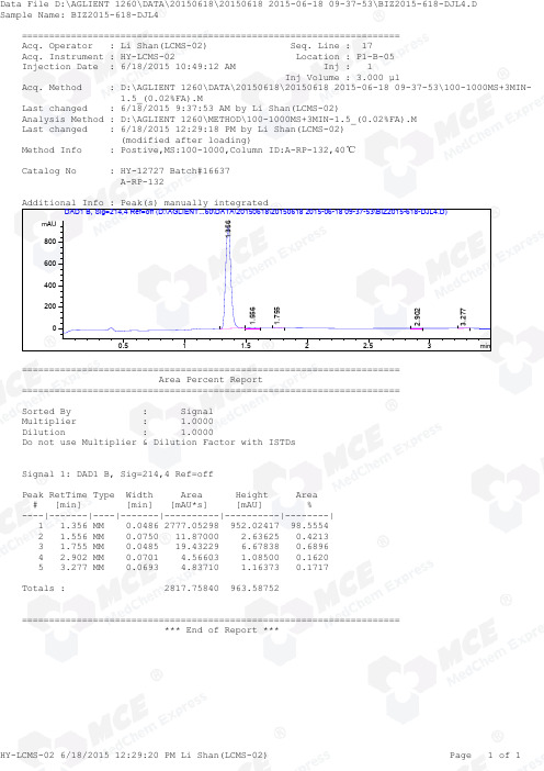 EPZ015666_LCMS_16637_MedChemExpress