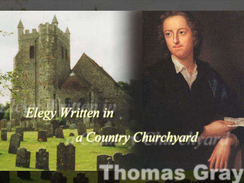 第七章  8  Thomas Gray