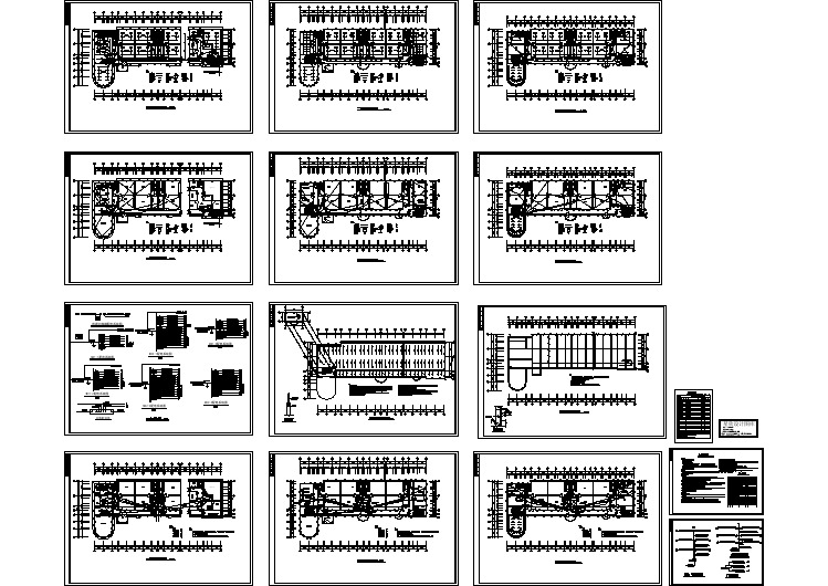 某大型幼儿园CAD电气施工图纸