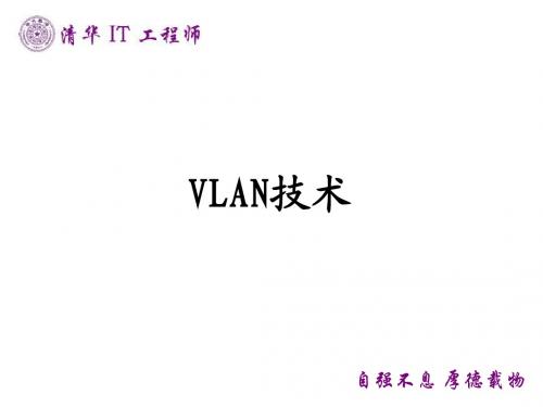 第七章(1) VLAN技术