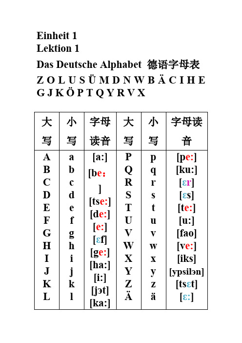 【免费下载】快乐德语2课件