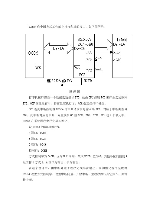 8255方式1