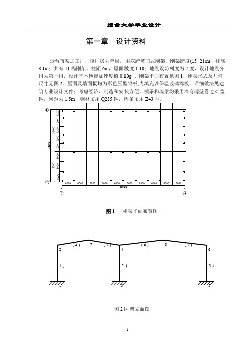 轻钢结构 最终计算书汇总