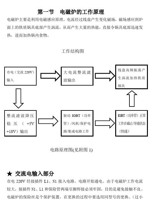 电磁炉 电控原理图