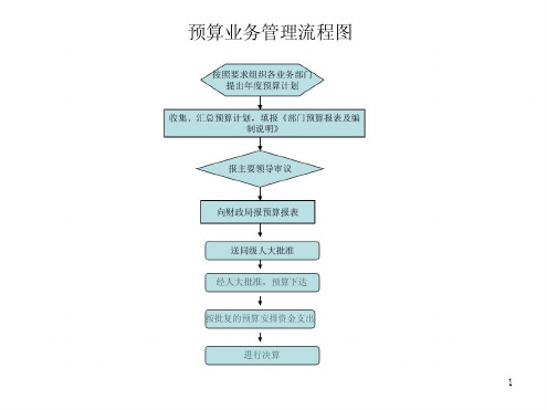 内部控制制度各项业务流程图(最新修正版)