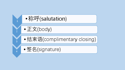 高考英语一轮复习必修一 Unit1 书信写作2