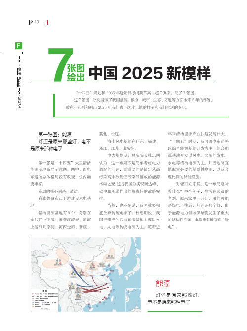 7张图绘出 中国2025新模样