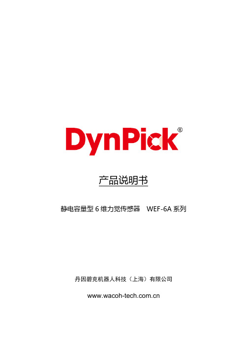 DynPick产品说明书