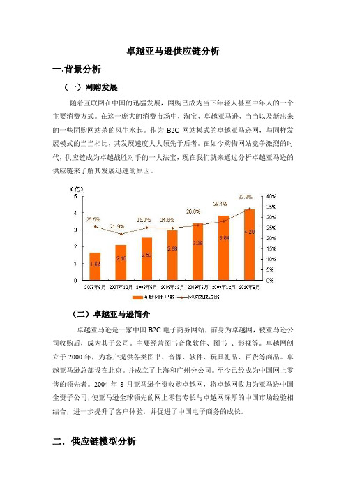 卓越亚马逊供应链分析