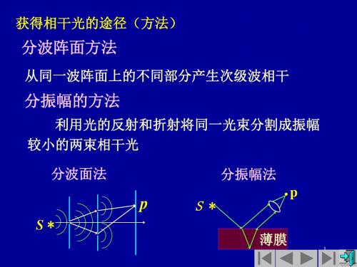 13分波面双光束干涉-38页PPT资料