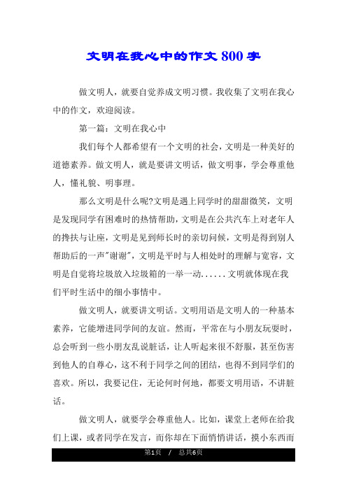 文明在我心中的作文800字.doc