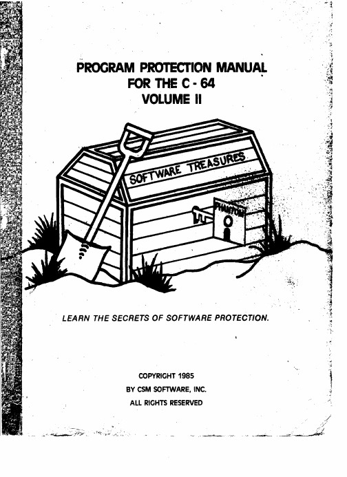 Program Protection Manual for the C-64 Volume II说明